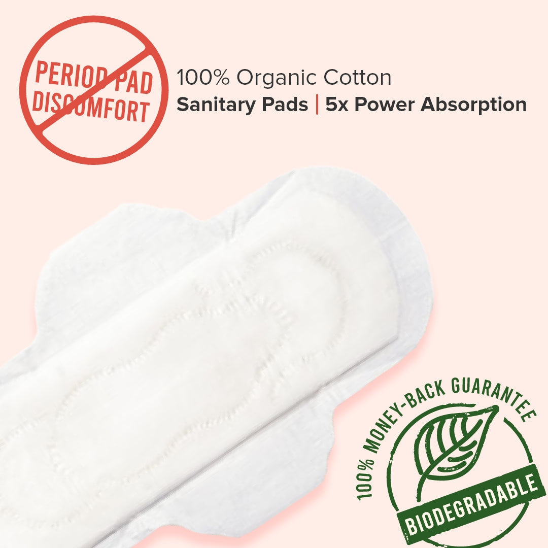 Soft Test Sanitary Pads | Rash Free Periods | Pack of 36 (12XL + 24L ...