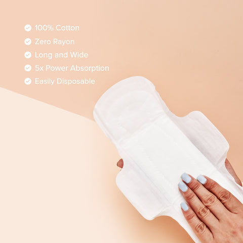 Sensitive Sanitary Pads Pack of 36 XL Rash Free Leak-Proof | Without D ...